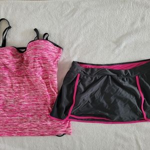 Free Country 2 piece tanking swimsuit.